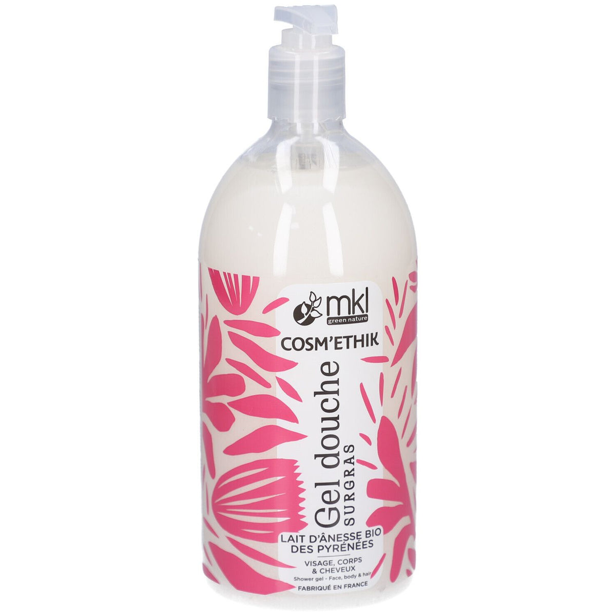 mkl Gel douche Cosm'ethik 1L - Lait d'ânesse