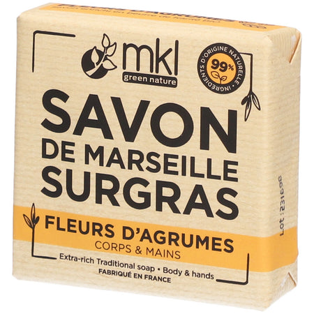 MKL Savon de Marseille Surgras - Fleurs d'Agrumes — 100 g