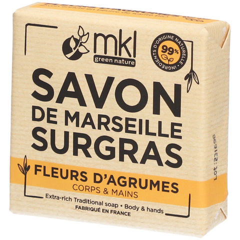 MKL Savon de Marseille Surgras - Fleurs d'Agrumes — 100 g