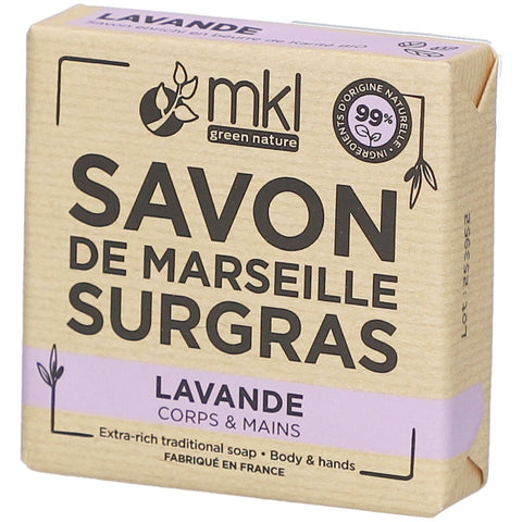 MKL Savon de Marseille Surgras – Lavande (100 g)