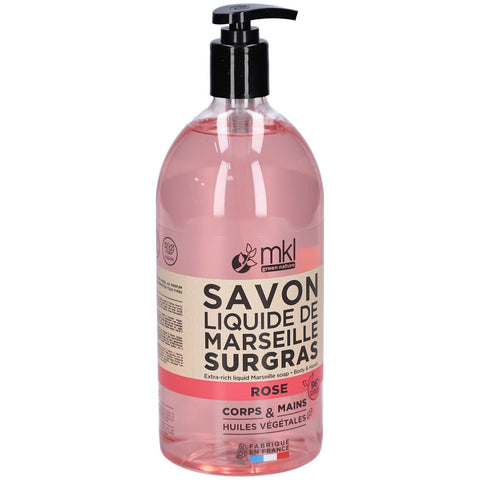 mkl savon de Marseille liquide (1 L) - Rose