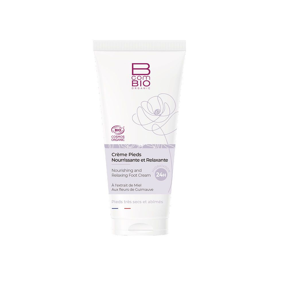 B COM BIO HYDRATATION Crème pieds nourrissante et relaxante (100 ml)
