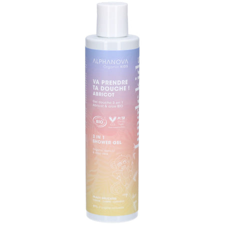 Alphanova Kids Va prendre ta douche ! Abricot — 250 ml