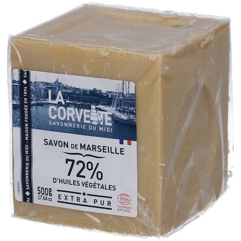 LA CORVETTE Cube de Savon de Marseille Extra pur — 500 g