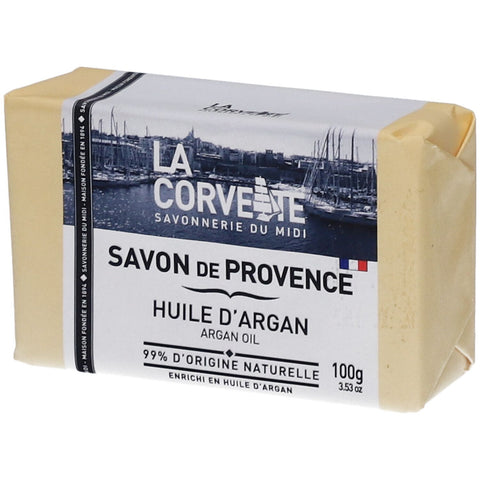 LA CORVETTE Savon de Provence Huile d'Argan (100 g)