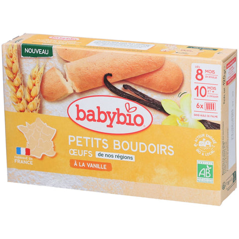 BABYBIO Petits Boudoirs à la Vanille (150 g)
