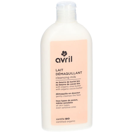Avril Lait démaquillant bio certifié (250 ml)