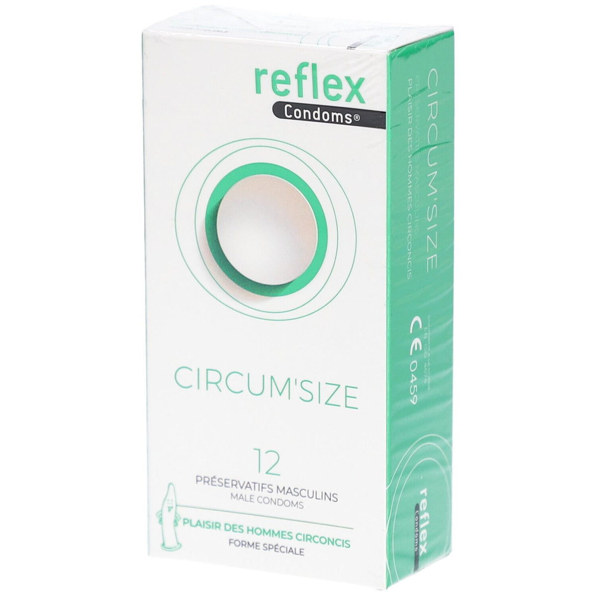 Reflex Condoms® Préservatifs masculins Circum'size (1 pièce)