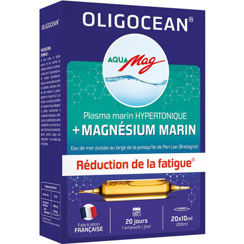 Oligocean AquaMag Magnésium Marin Hypertonique (20 pièces)