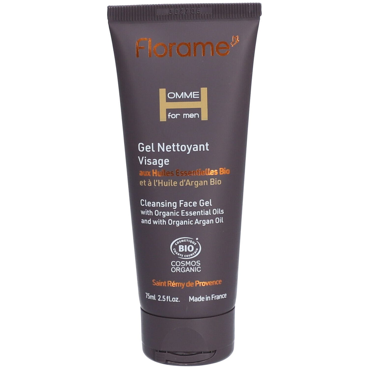 Florame Gel Nettoyant HOMME — 75 ml