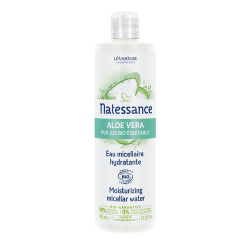 Natessance Eau Micellaire Hydratante Aloe Vera Bio (400 ml)