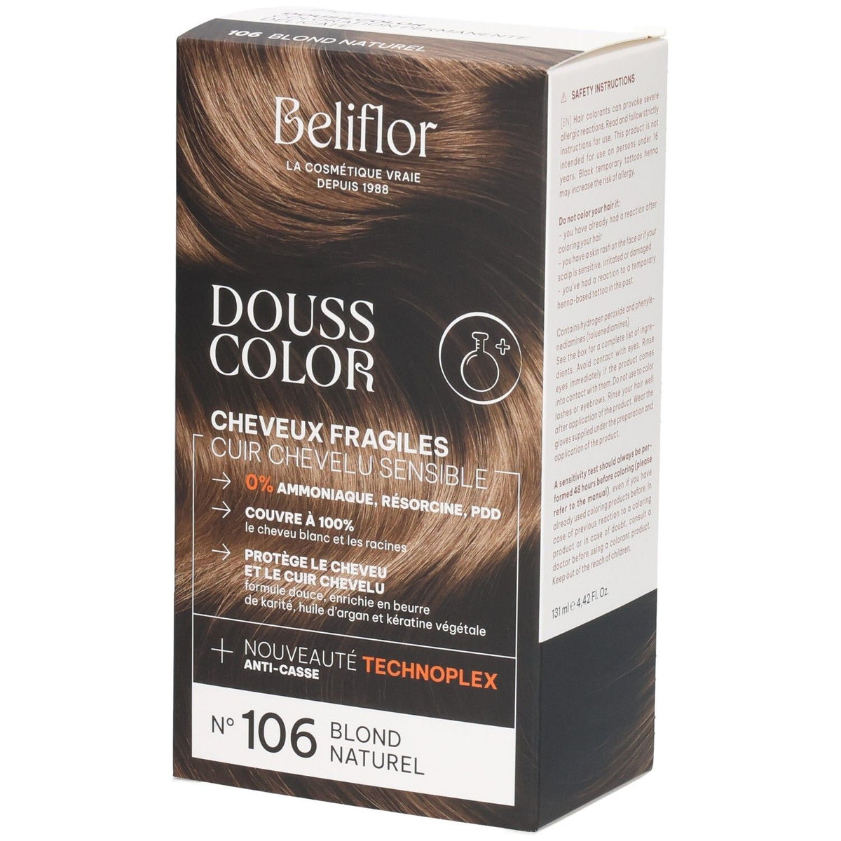 Beliflor Douss Color n°106 Blond Naturel (131 ml)