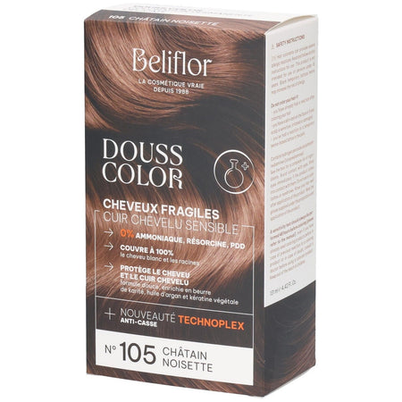 Beliflor Douss Color n°105 Châtain Noisette (131 ml)