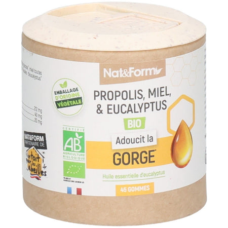Nat&Form Gommes Propolis bio (200 gommes)