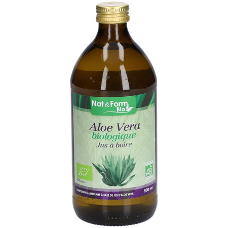 Nat&Form Aloe Vera biologique (500 ml)