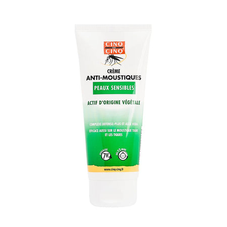 CINQ SUR CINQ Crème Anti-Moustiques Peaux Sensibles - Formule Defensil Plus — 100 ml