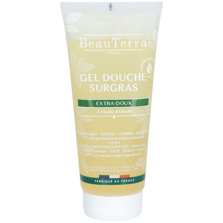 BeauTerra Gel Douche Surgras - Extra Doux (200 ml)