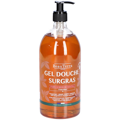 BeauTerra sandalwood surgras shower gel (1 L)