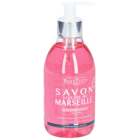 Beauterra Marseille Liquid Soap Ancient Rose 300ml