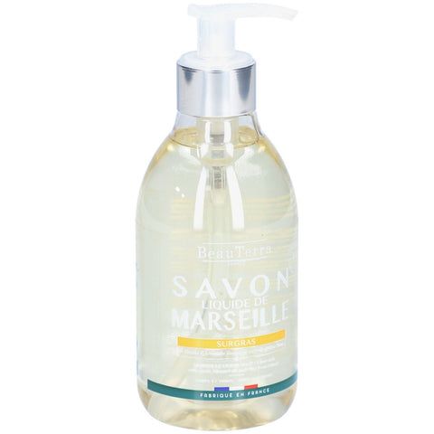 BeauTerra Liquid Marseille Soap Super-Fatted Sweet Almond (300 ml)