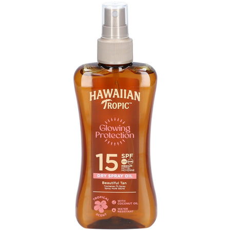 HAWAIIAN Tropic Huile sèche protectrice SPF 15 (200 ml)