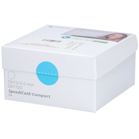 SPEEDICATH COMPACT EVE - Sonde vésicale autolubrifiée, droite, type Nélaton, compacte (30 pièces)