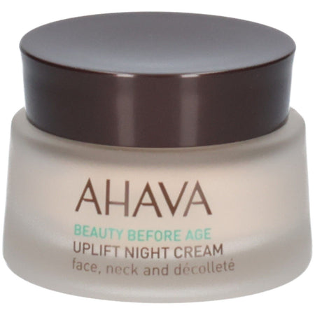 Ahava Crème de Nuit Liftante, Visage, Cou et Décolleté — 50 ml