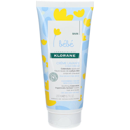 KLORANE Crème lavante Cold Cream au Calendula — 200 ml