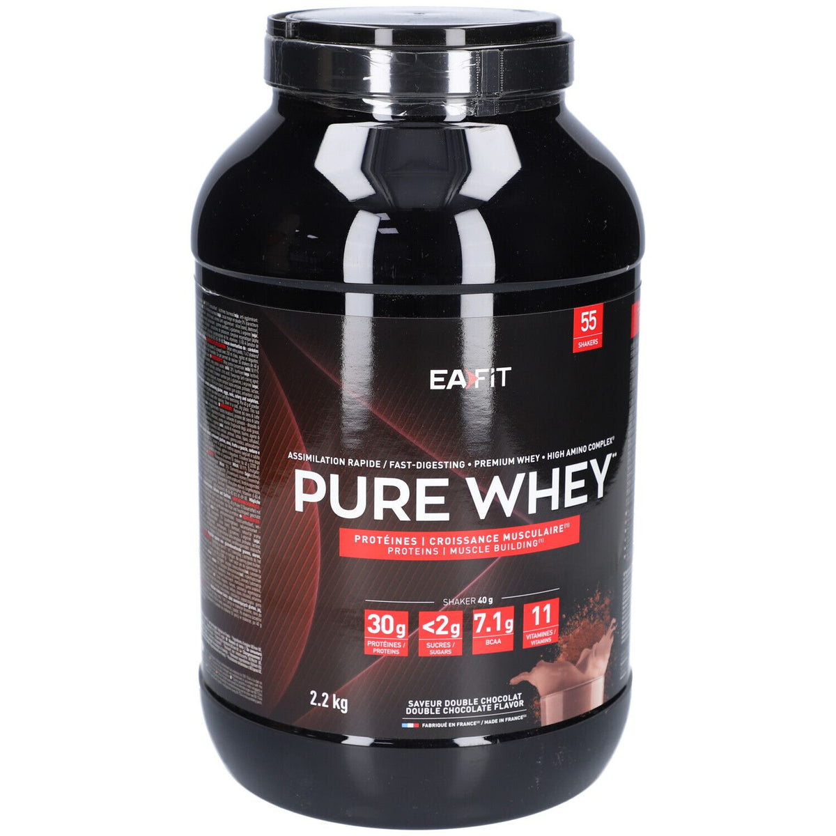 EAFIT Pure Whey Double Chocolat (2200 g)