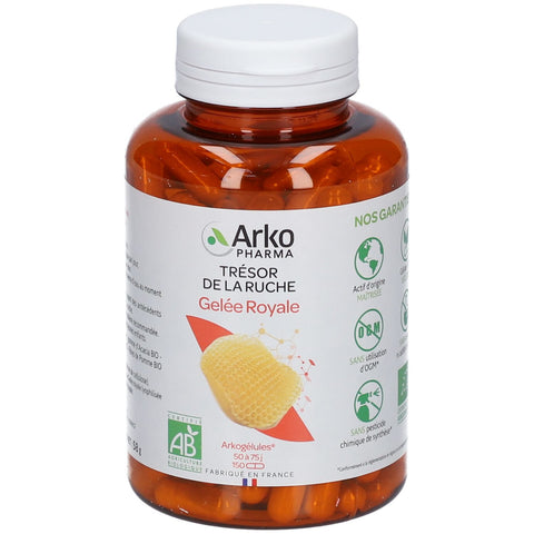 ARKOPHARMA Trésor de la riche Gelée royale bio (150 gélules)