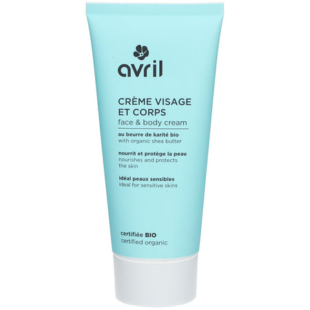 Avril Crème Visage & Corps Certifiée BIO (200 ml)