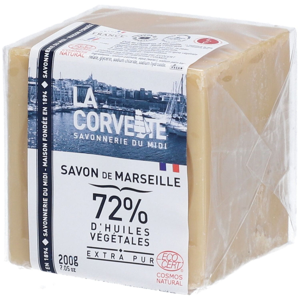 LA CORVETTE Cube de Savon de Marseille Extra pur (200 g)