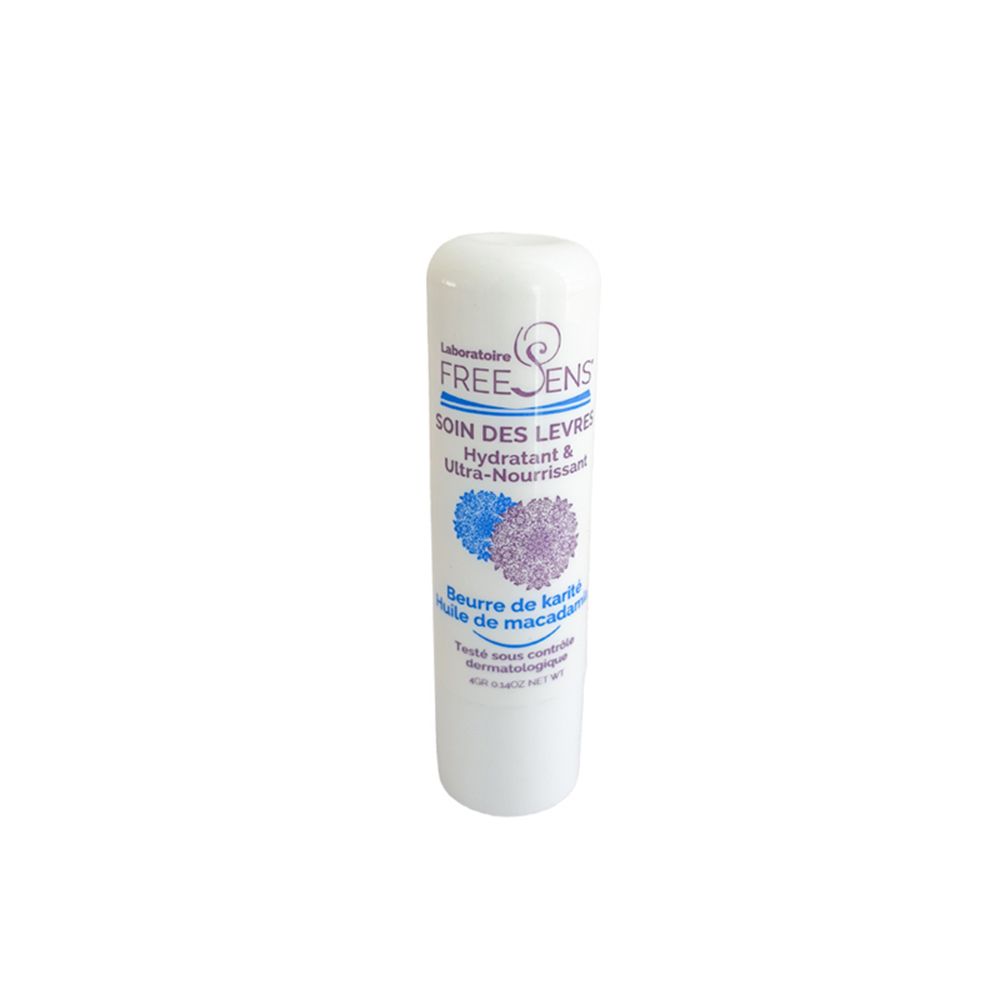 FREESENS® Rouge à lèvres hydratant & Ultra-nourissant - Beurre de karité & Huile de macadamia — 4 g