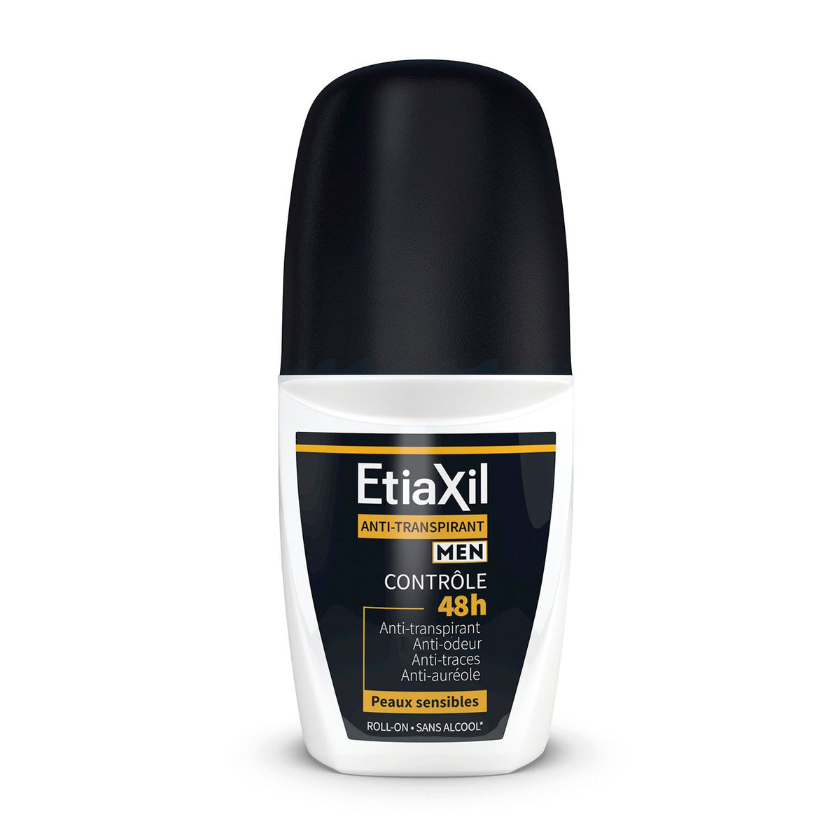 Etiaxil Déodorant anti-transpirant homme, contrôle 48h, roll-on (50 ml)