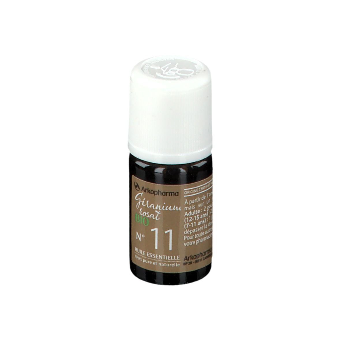 Arkopharma OLFAE® N°11 Huile Essentielle de Géranium rosat Bio (5 ml)