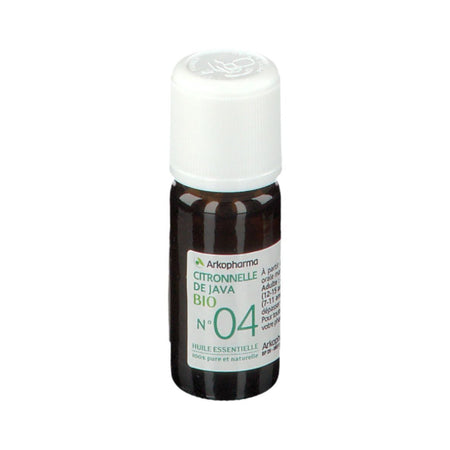 ARKOPHARMA N°04 Huile Essentielle de Citronnelle de Java Bio — 10 ml