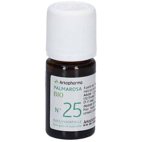 ARKOPHARMA Huile essentielle Palmarosa bio N°25 — 5 ml