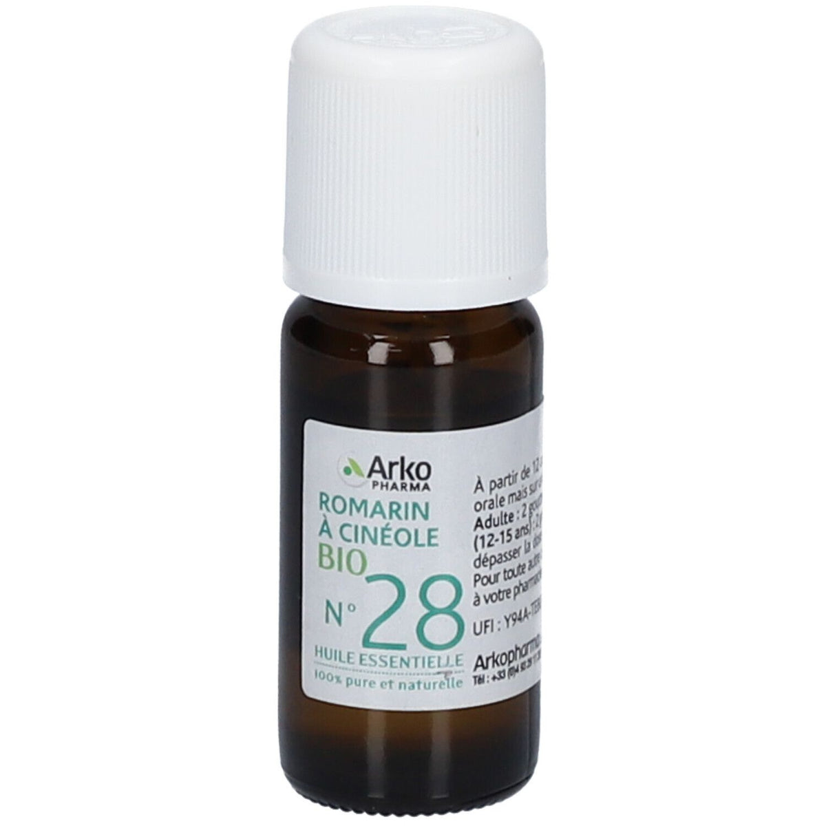 ARKOPHARMA Huile essentielle Romarin à Cinéole bio N°28 (10 ml)