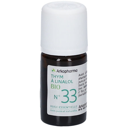 ARKOPHARMA Huile essentielle Thym à Linalol bio n°33 (5 ml)