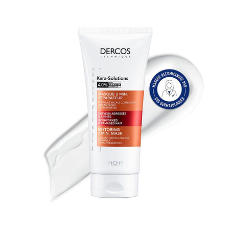 Vichy Dercos Technique Kera-Solutions Masque 2 min Réparateur (200 ml)