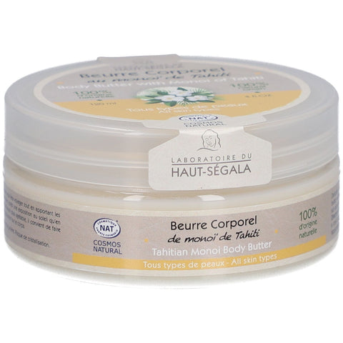 Laboratoire du Haut-Ségala Beurre Corporel au Monoï de Tahiti (120 ml)