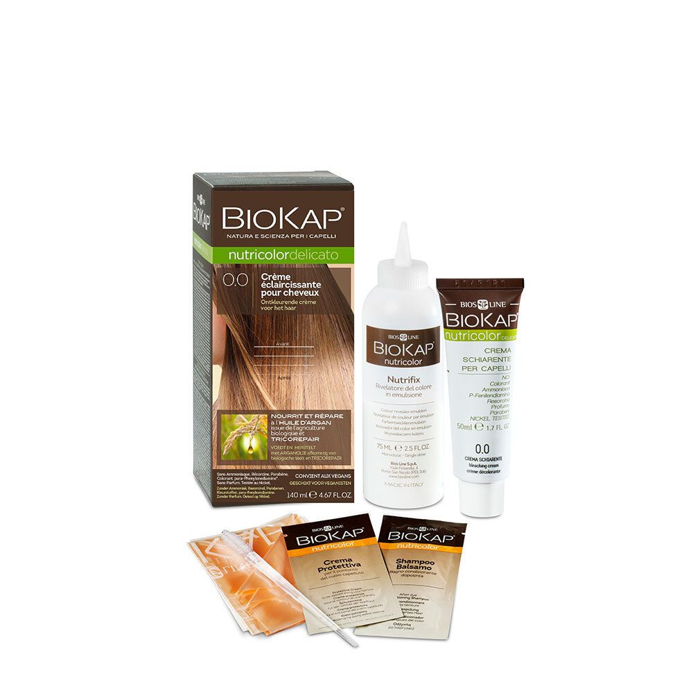 BIOKAP Nutricolor Delicato crème éclaircissante pour cheveux (140 ml)