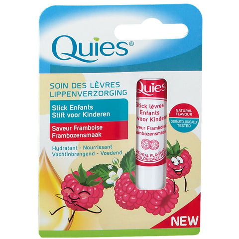 Quies® Stick lèvres enfants framboise (5 g)