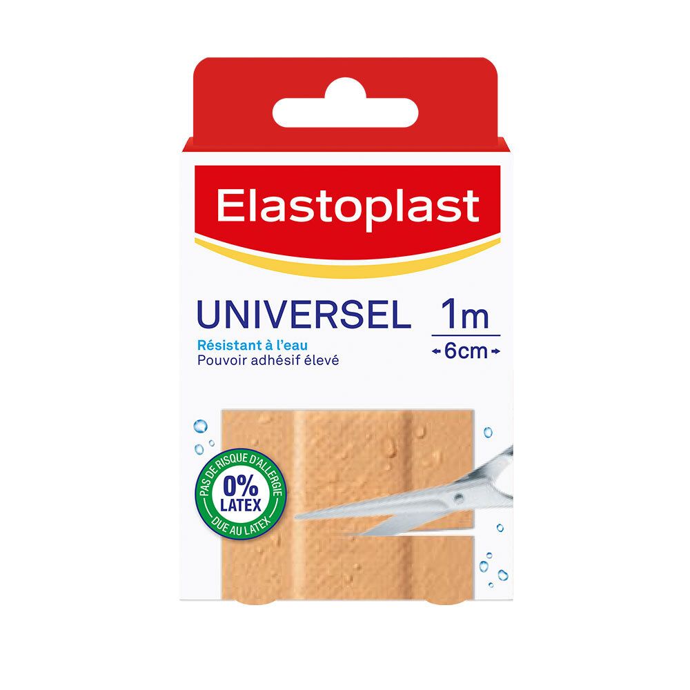 Elastoplast Pansements Universel 10 m x 6 cm — 10 pièces