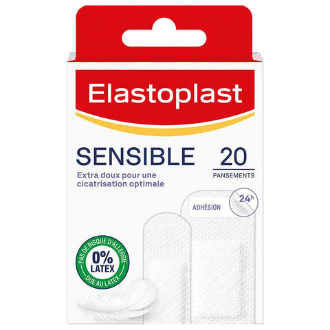Elastoplast Sensitive Plasters for Darker Skin — 20 pieces