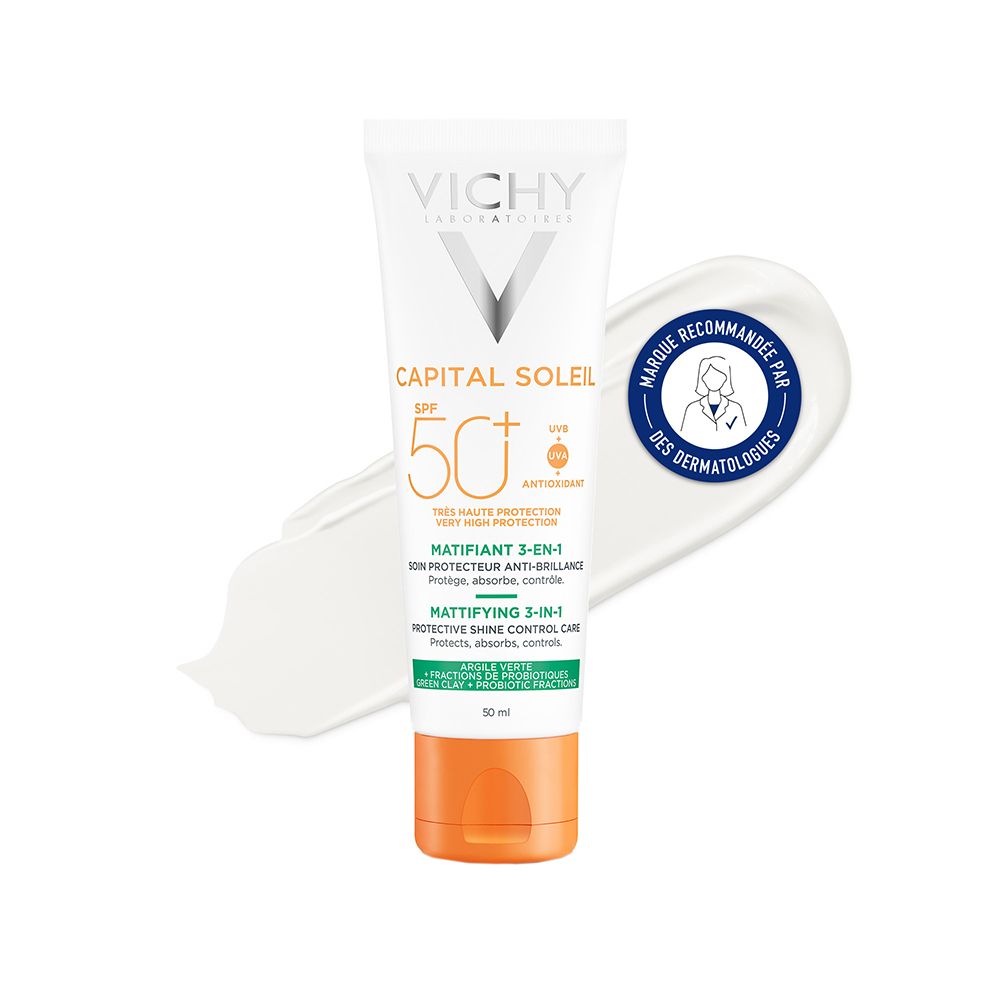 Vichy Capital Soleil Matifiant 3-en-1 SPF50+ 50 ml