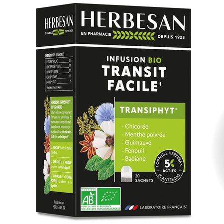 HERBESAN® Transiphyt Infusion Bio (20 pièces)