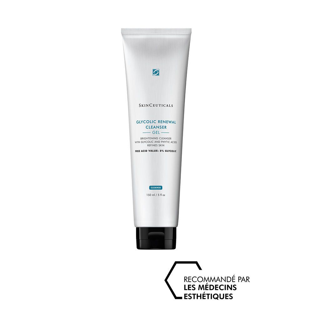 SkinCeuticals Glycolic Renewal Cleanser Gel nettoyant booster d'éclat (150 ml)