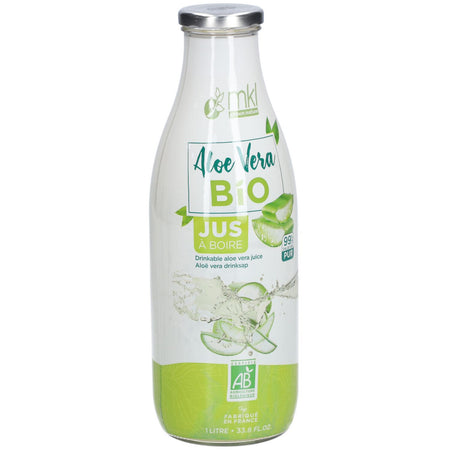 MKL Aloe Vera BIO Jus à boire pur non chauffé (1000 ml)