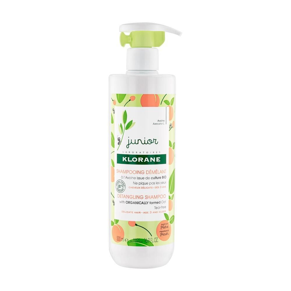 KLORANE Shampoing Démêlant - Parfum Pêche — 500 ml